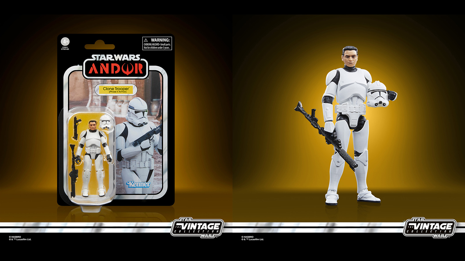 Preorder At Entertainment Earth - New TVC 3.75-Inch Clone Trooper (Phase II Armor)