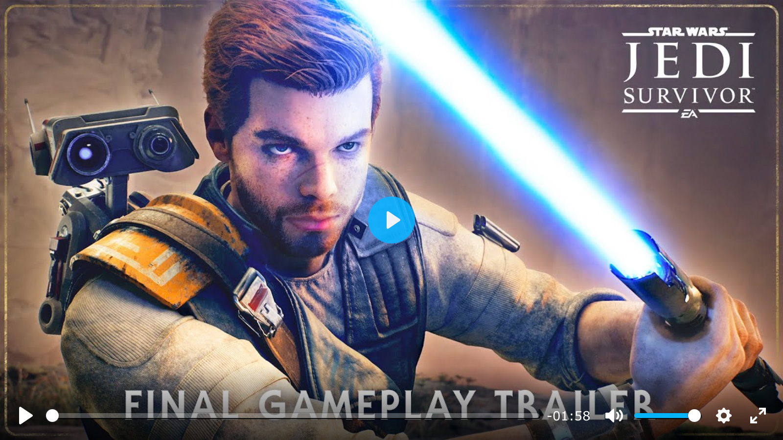 Final Gameplay Trailer - Star Wars Jedi: Survivor