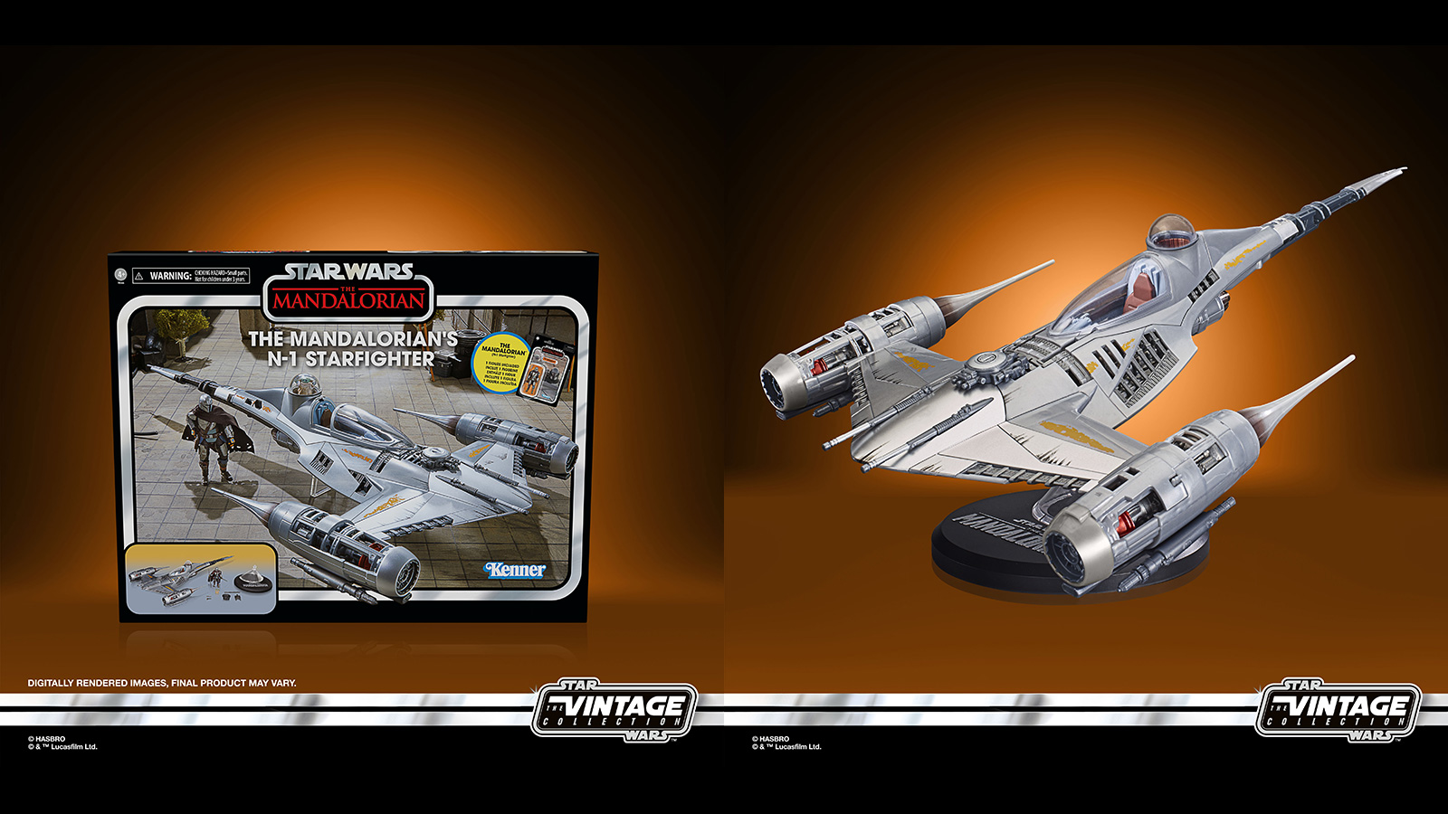 Press Release - TVC 3.75-Inch The Mandalorian’s N-1 Starfighter