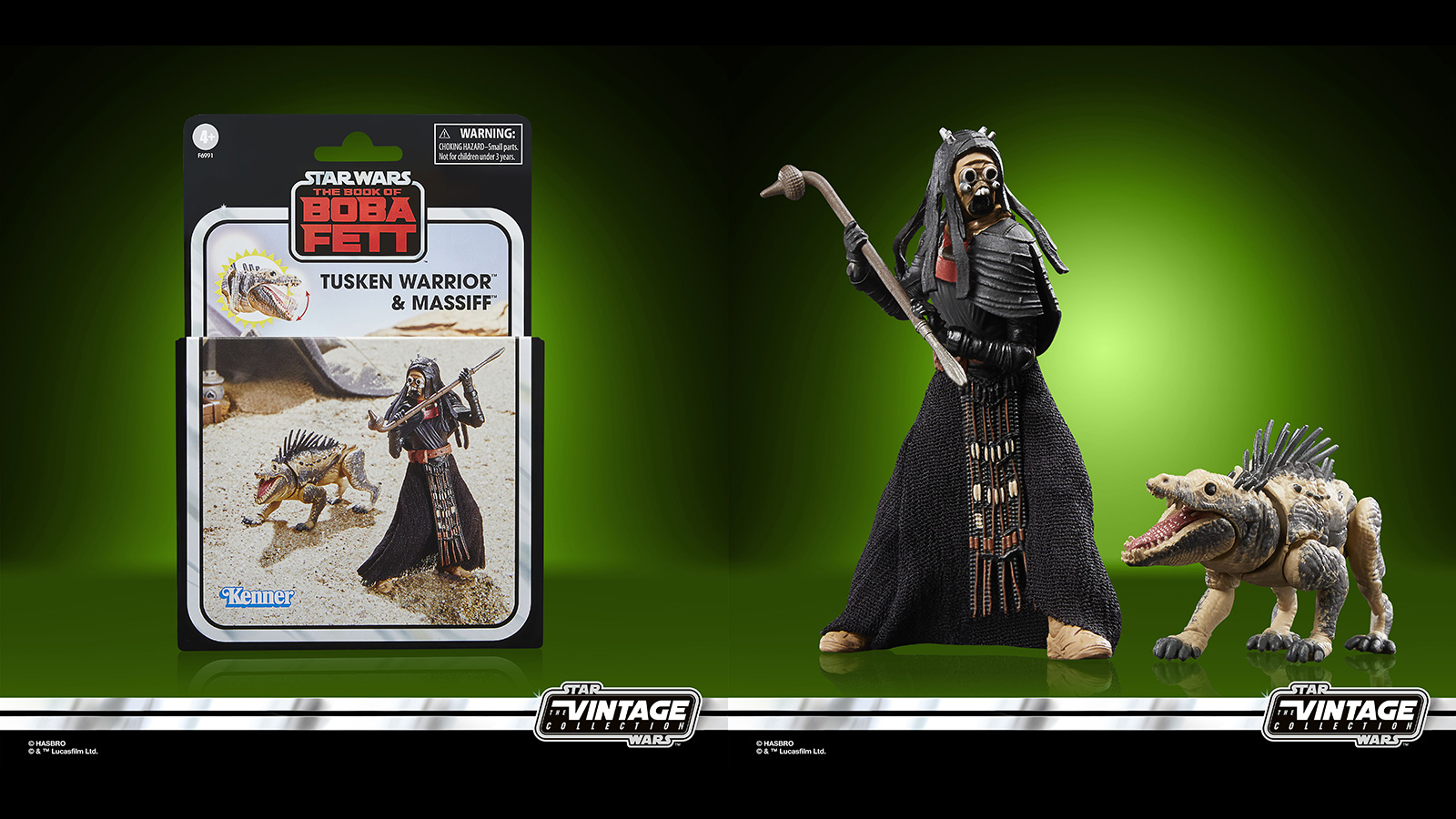 Product Reveal - Exclusive TVC 3.75-Inch Tusken Warrior & Massiff Set