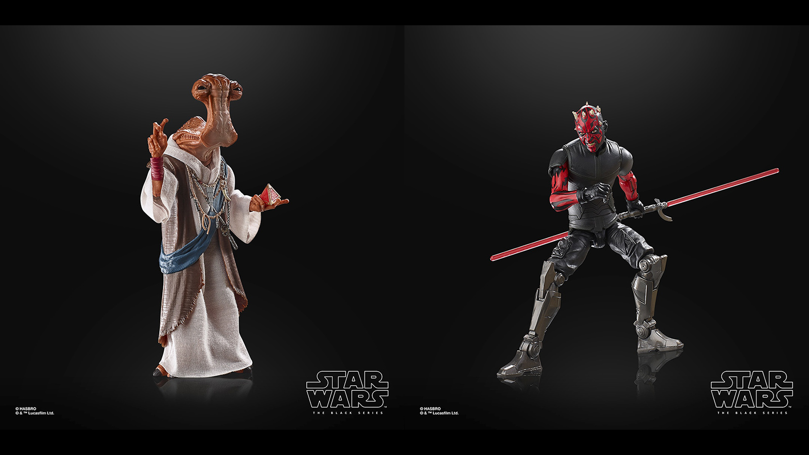 Revealed - Exclusive TBS 6-Inch Dok-Ondar & Darth Maul (Old Master) Figures