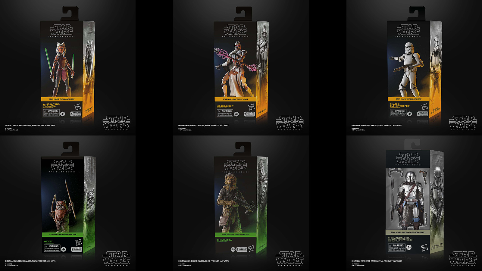 Press Release - New The Black Series 6-Inch Figure Reveals - Preorder 5/4 At 1PM ET