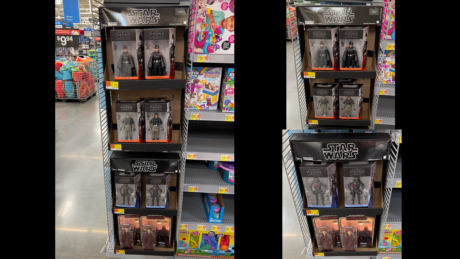 Found - Walmart Exclusive The Black Series End Cap Display - A Little Too Late?