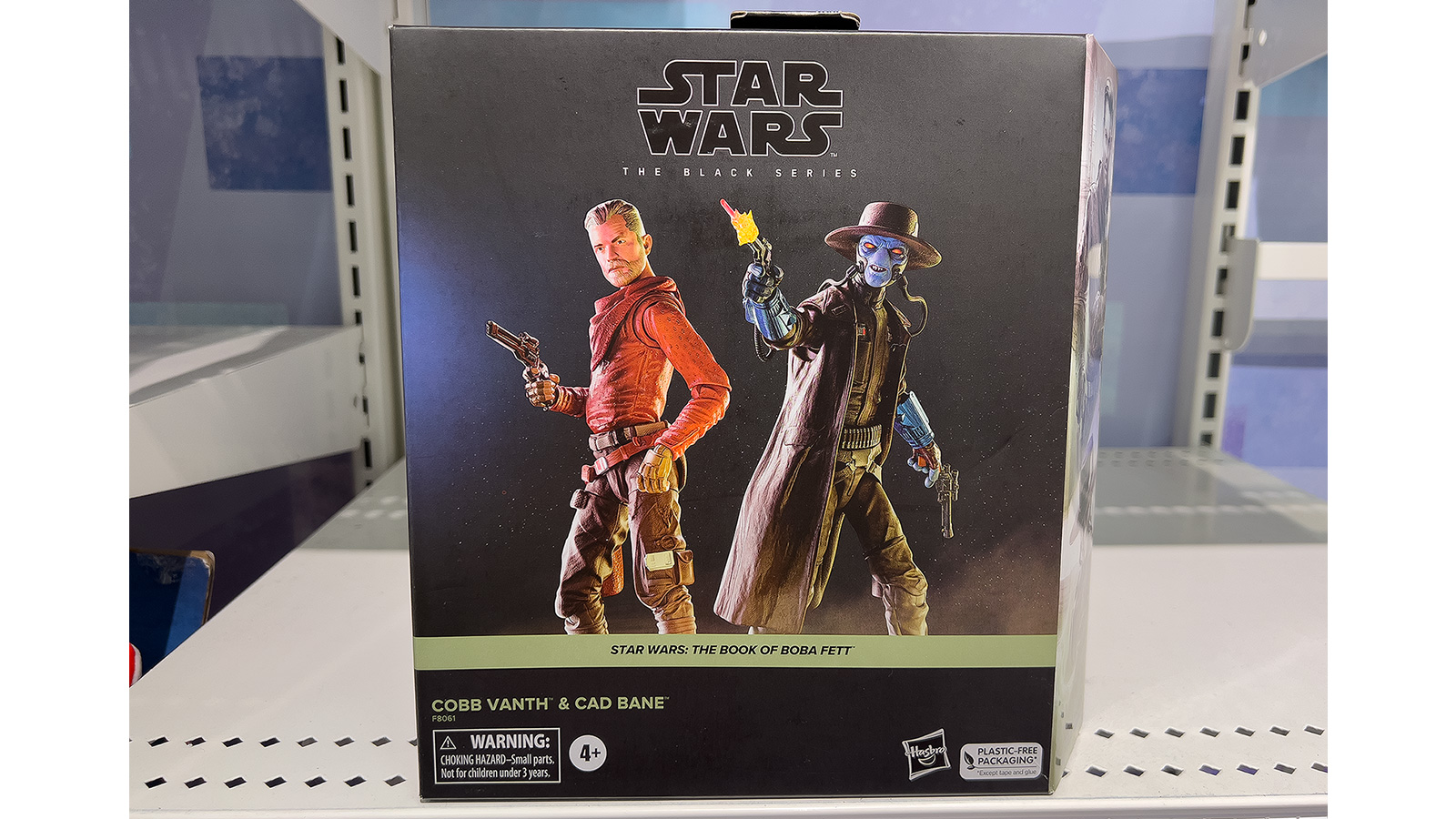 Found At Target - Exclusive TBS 6-Inch Cobb Vanth & Cad Bane Set