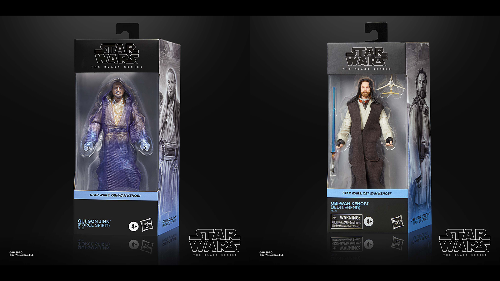 Press Release - Walmart Exclusive TBS 6-Inch Qui-Gon (Force Spirt) & Obi-Wan (Jedi Legend)
