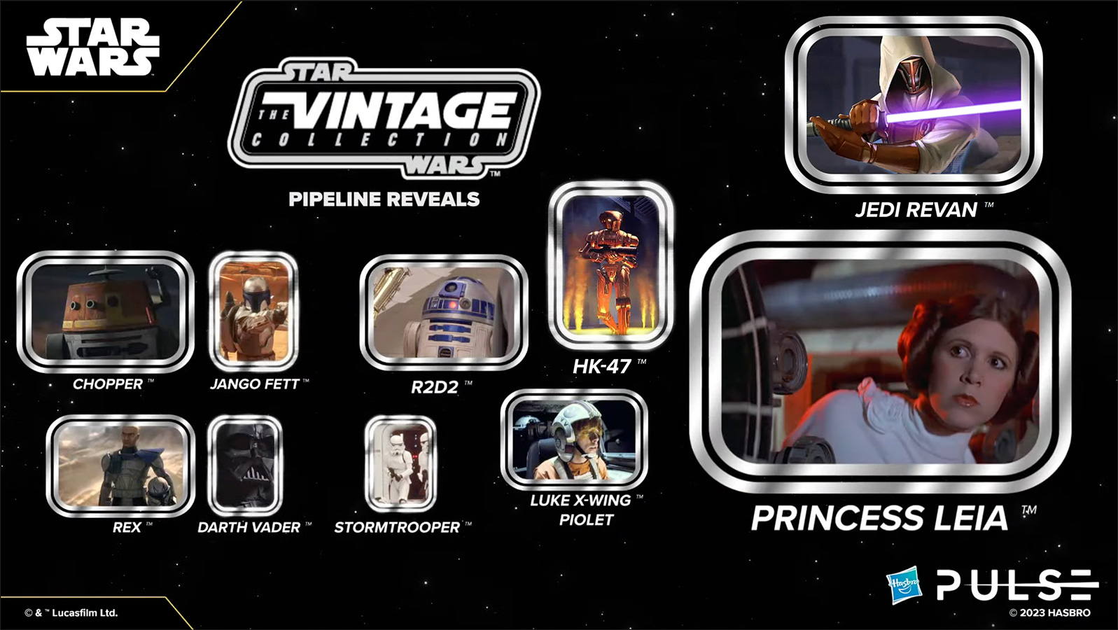 Hasbro Star Wars The Vintage Collection 3.75-Inch Pipeline Reveals From 8/29/23 Fan Stream