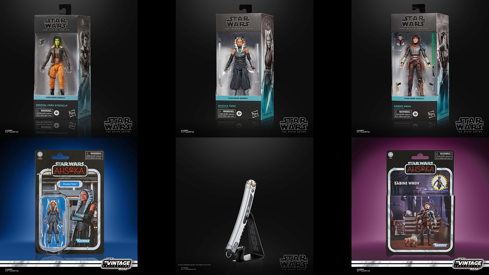 Preorder Tomorrow (8/10/23) At 1PM ET - Ahsoka The Black Series & Vintage Products