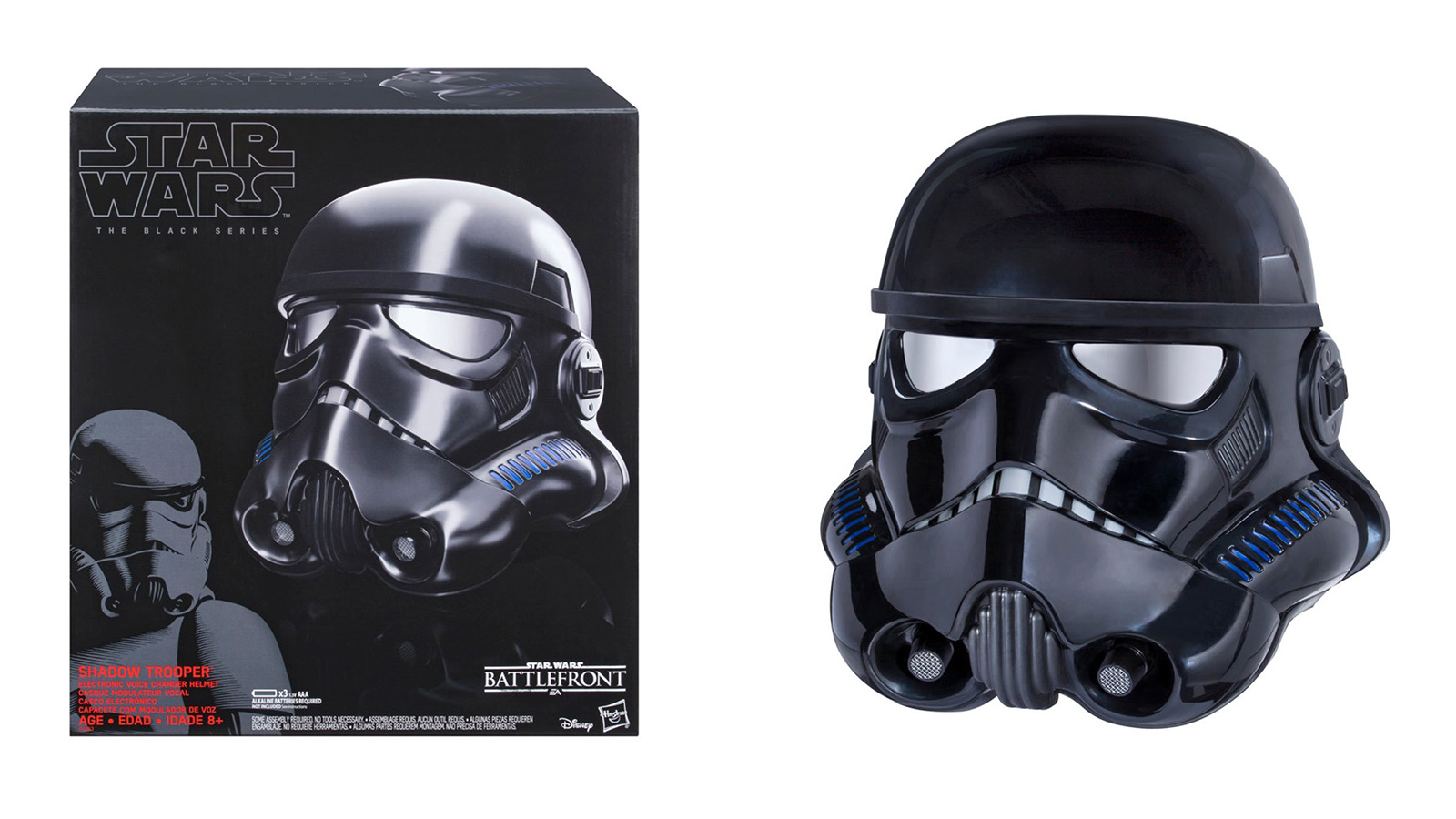 Preorder At Entertainment Earth - Re-Released TBS Shadow Trooper Electronic Helmet
