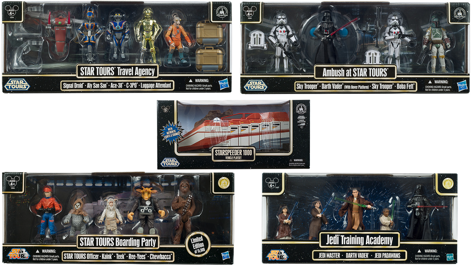 Photo Gallery Update - Exclusive Star Tours Multipack Sets & Vehicle