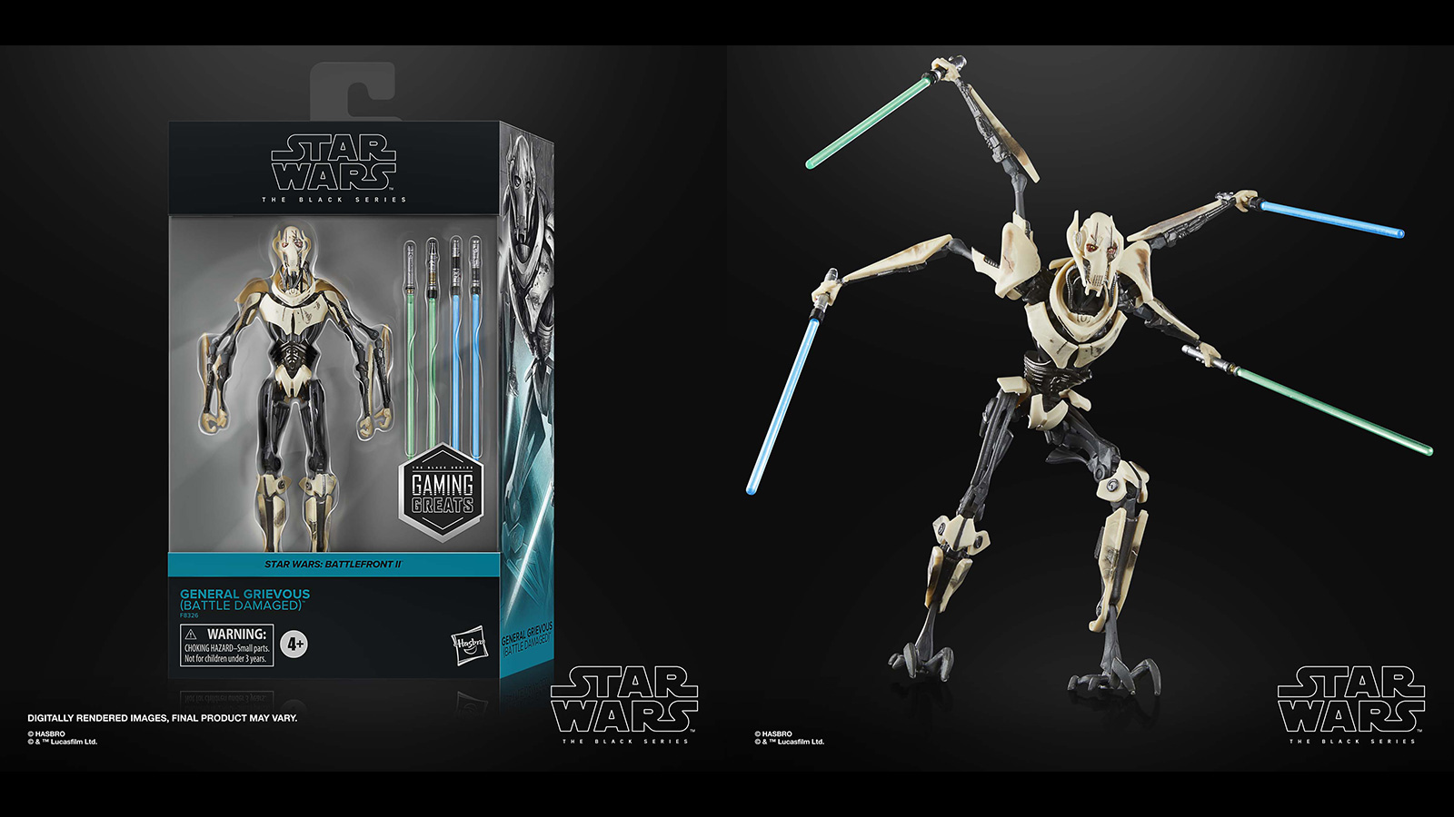 In Stock At Game Stop - New Exclusive TBS 6-Inch General Grievous (Battle Damaged)