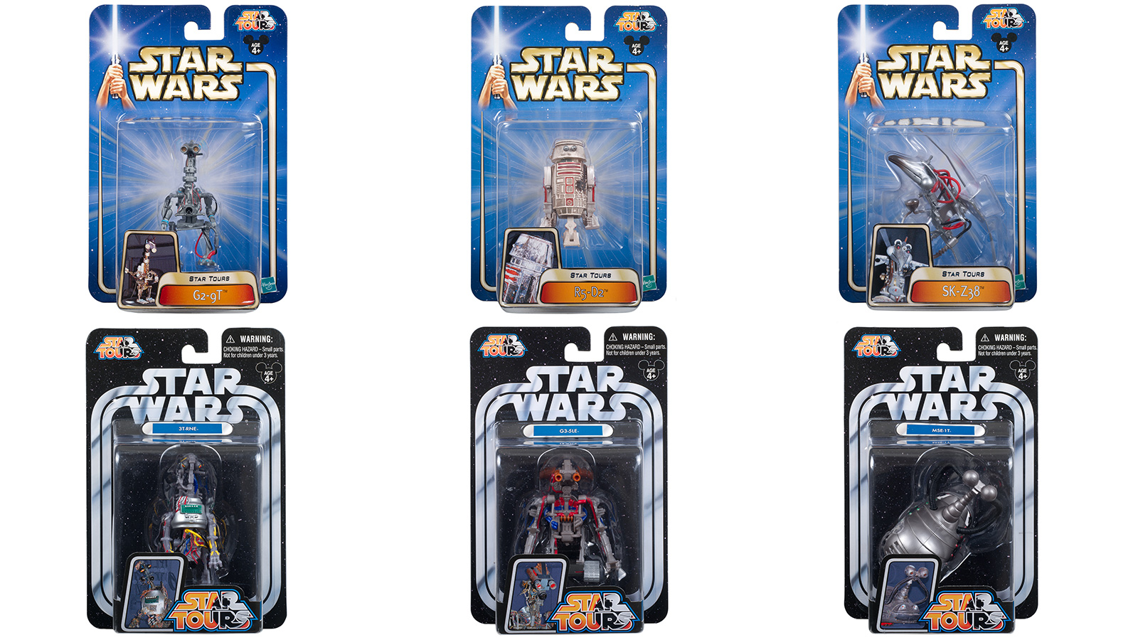 Photo Gallery Update - Exclusive Star Tours Blue & Black Carded Droids