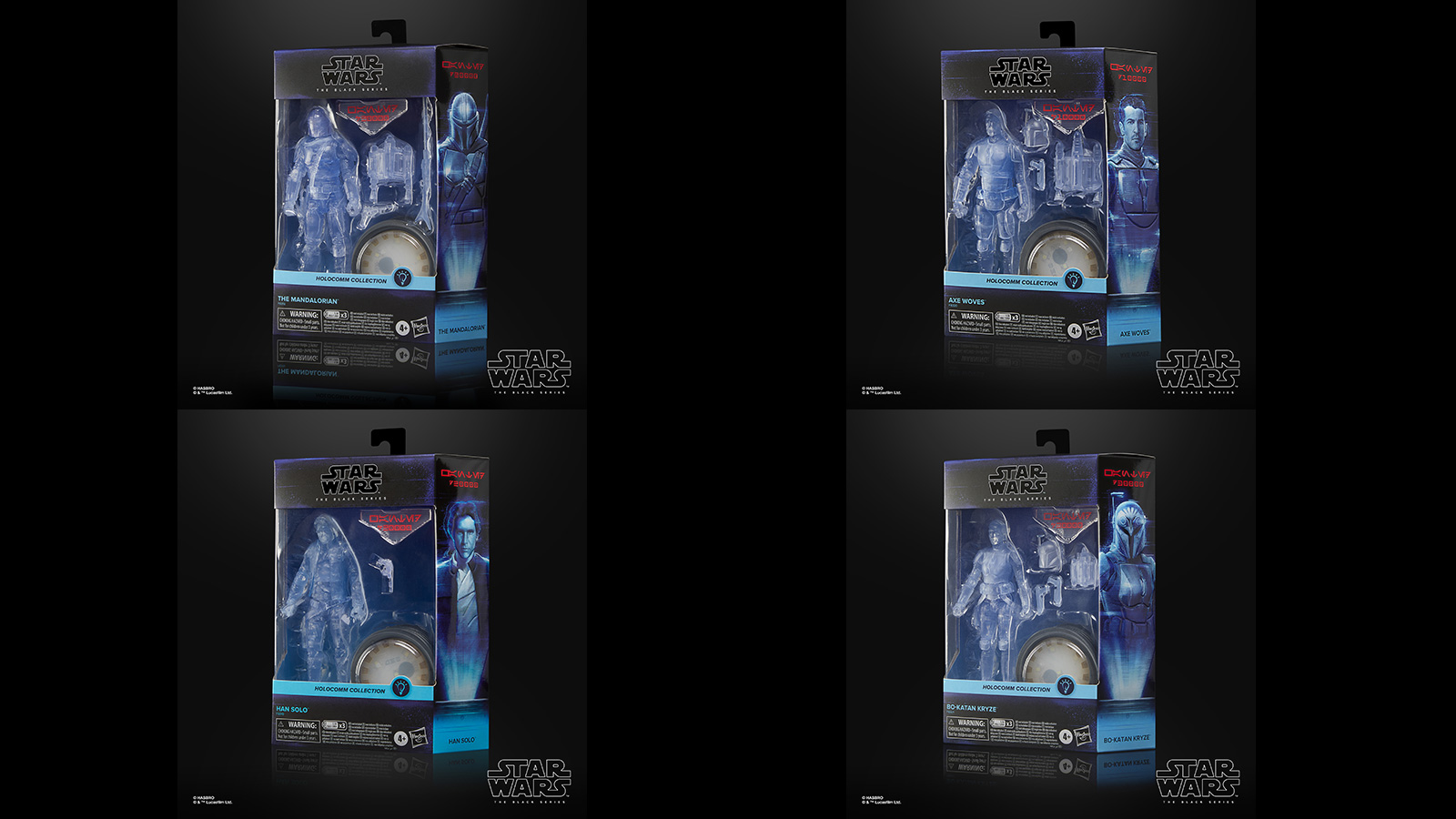 Preorder Guide 10/5/23 At 1PM ET - Exclusive The Black Series 6-Inch Holocomm Collection Figures