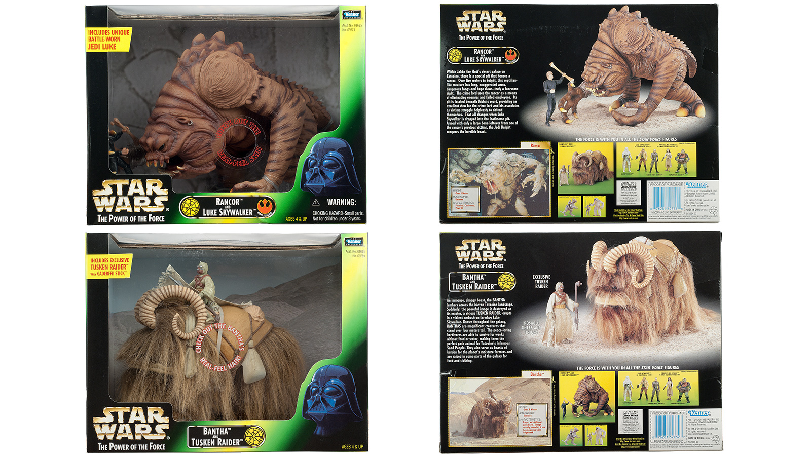 Photo Gallery Update - Exclusive TPOTF (Green) 3.75-Inch Rancor And Bantha Sets