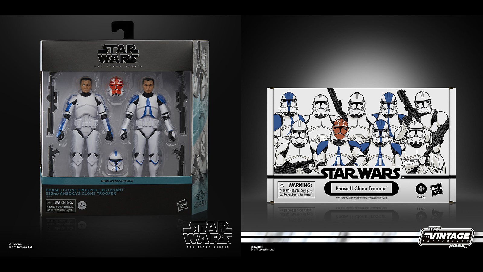 Preorder 11/29/23 At 1pm ET - Exclusive TBS 6-Inch and TVC 3.75-Inch Clone Trooper Sets
