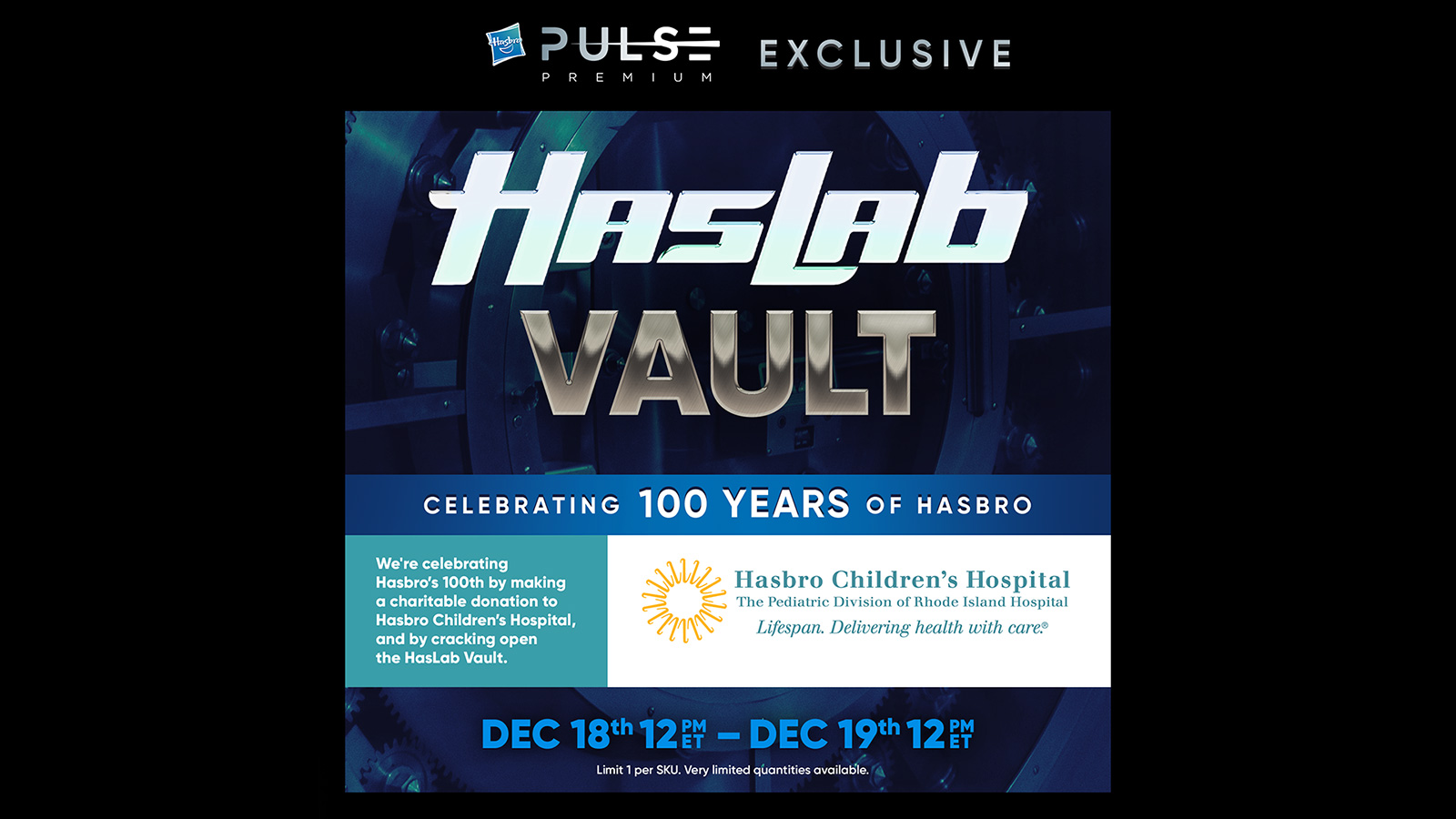 HasLab Reserve Vault - Previous HasLab Products Available To Premium Members 12/18/23 At 12PM ET