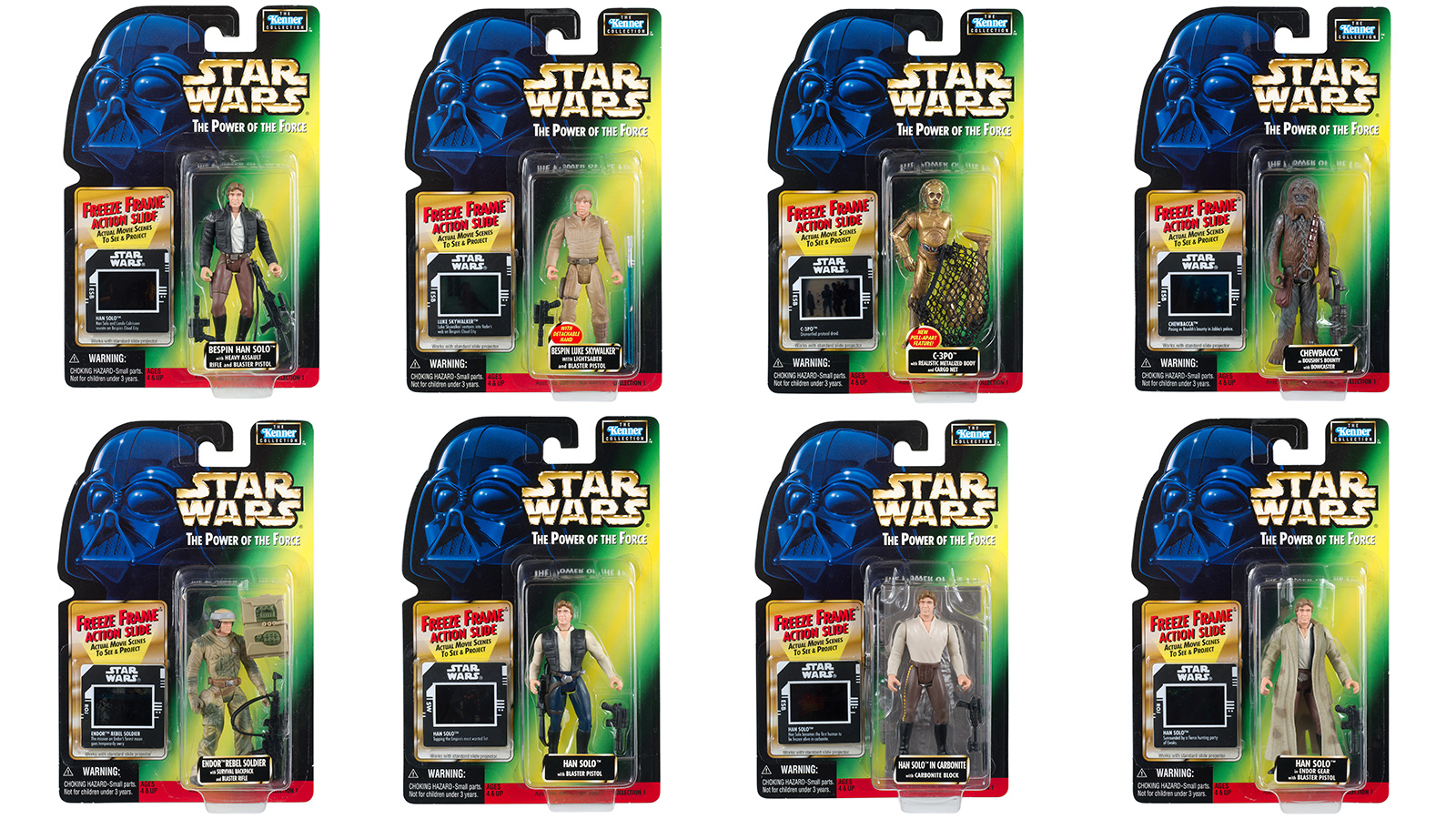 Photo Gallery Update - The Power Of The Force Freeze Frame 3.75-Inch Figures (1-8)
