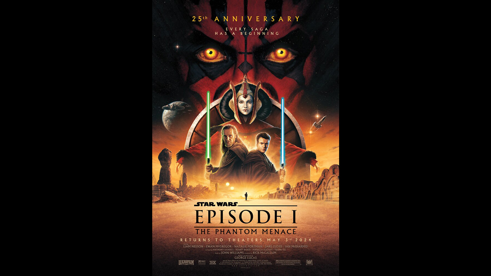 Star Wars: The Phantom Menace Returns To Theaters May 3rd