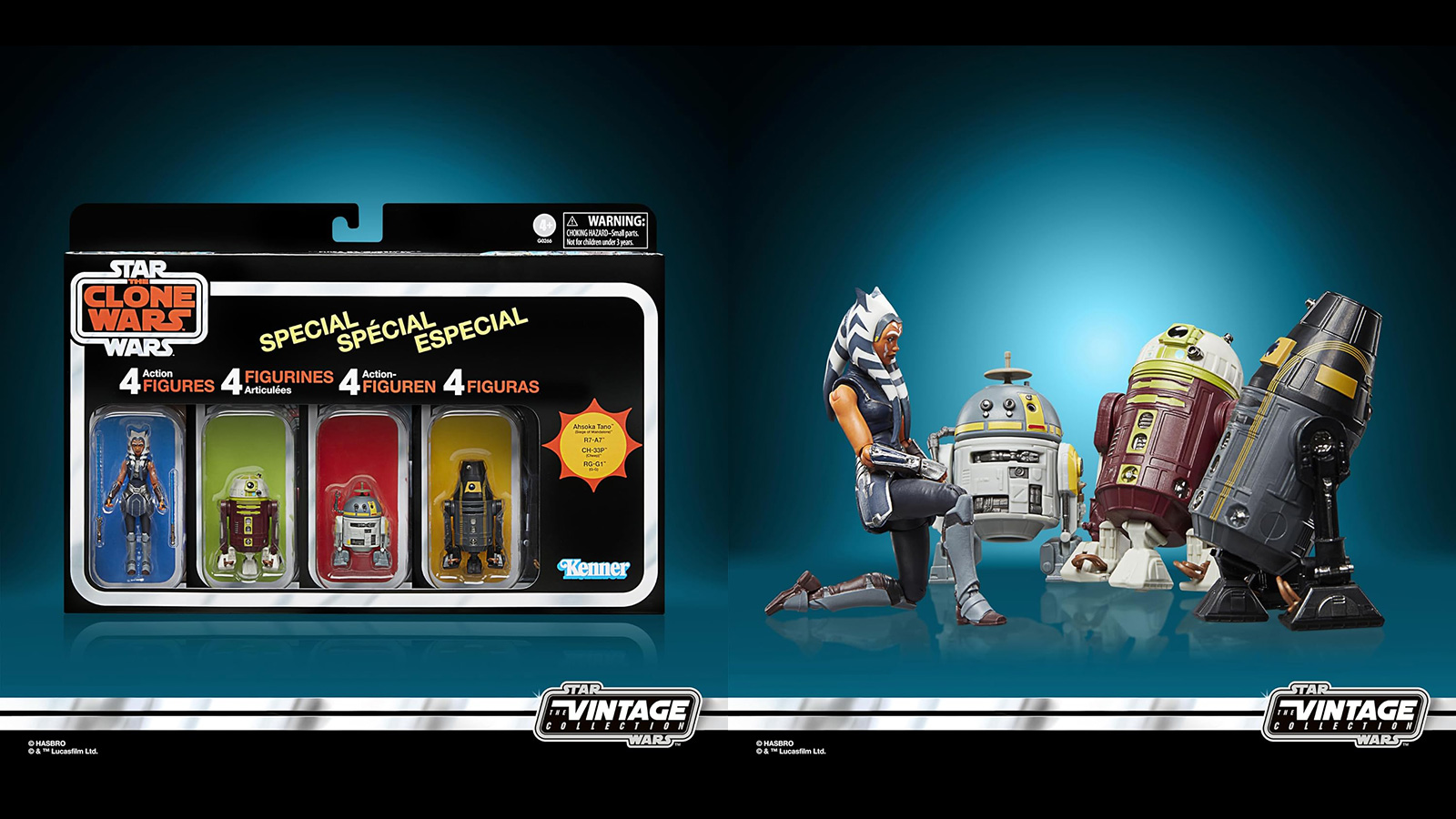 Preorder Now - Amazon Exclusive TVC 3.75-Inch Escape From Order 66 Special 4-Pack