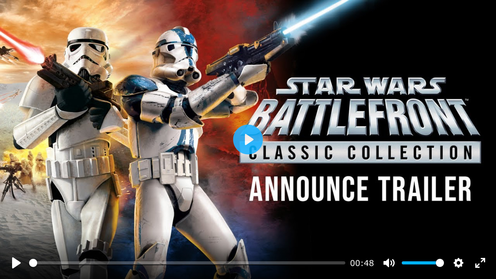 Star Wars Battlefront Classic Collection Video Game Set Announced