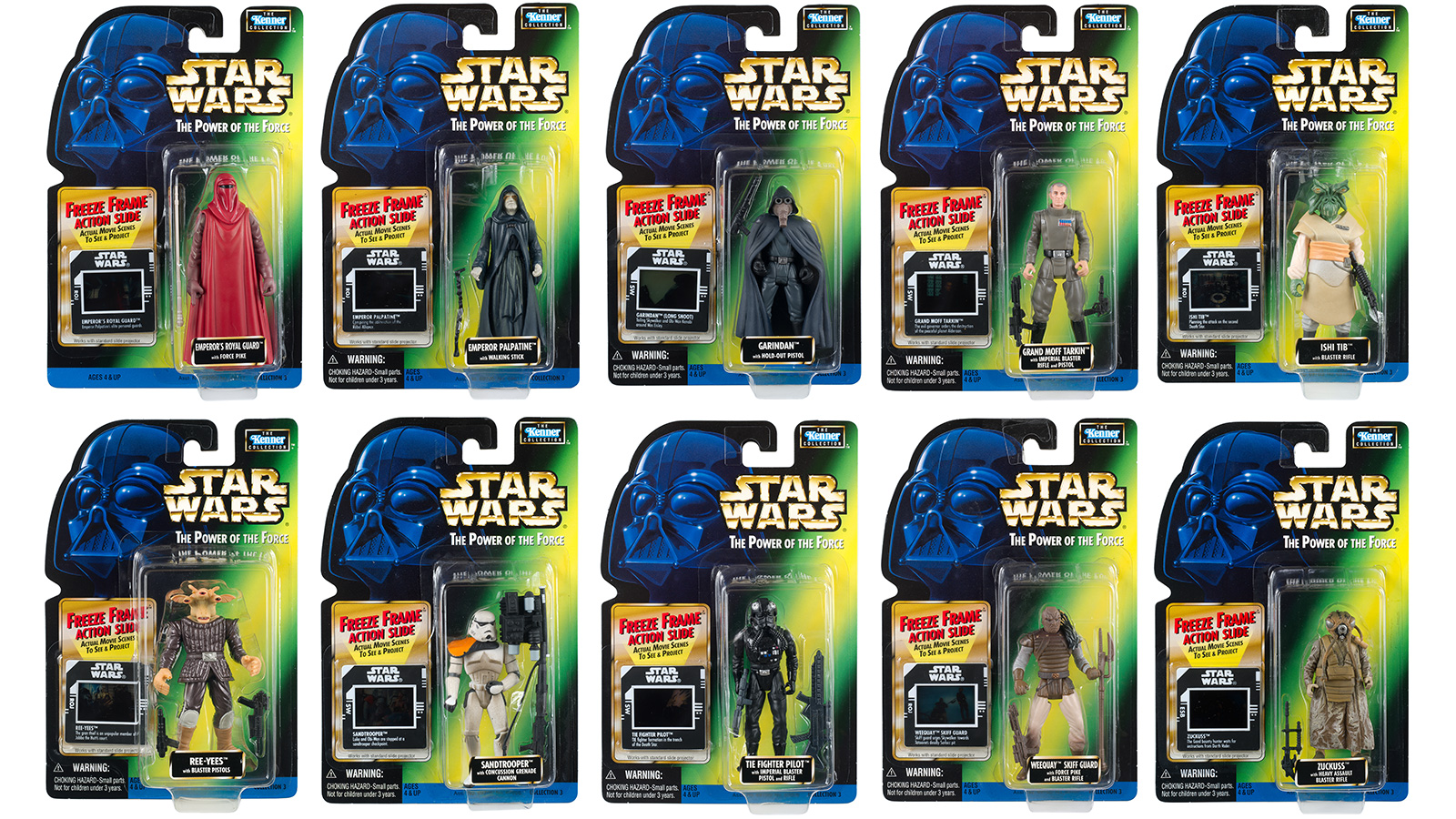 Photo Gallery Update - All 52 The Power Of The Force Freeze Frame 3.75-Inch Figures Added