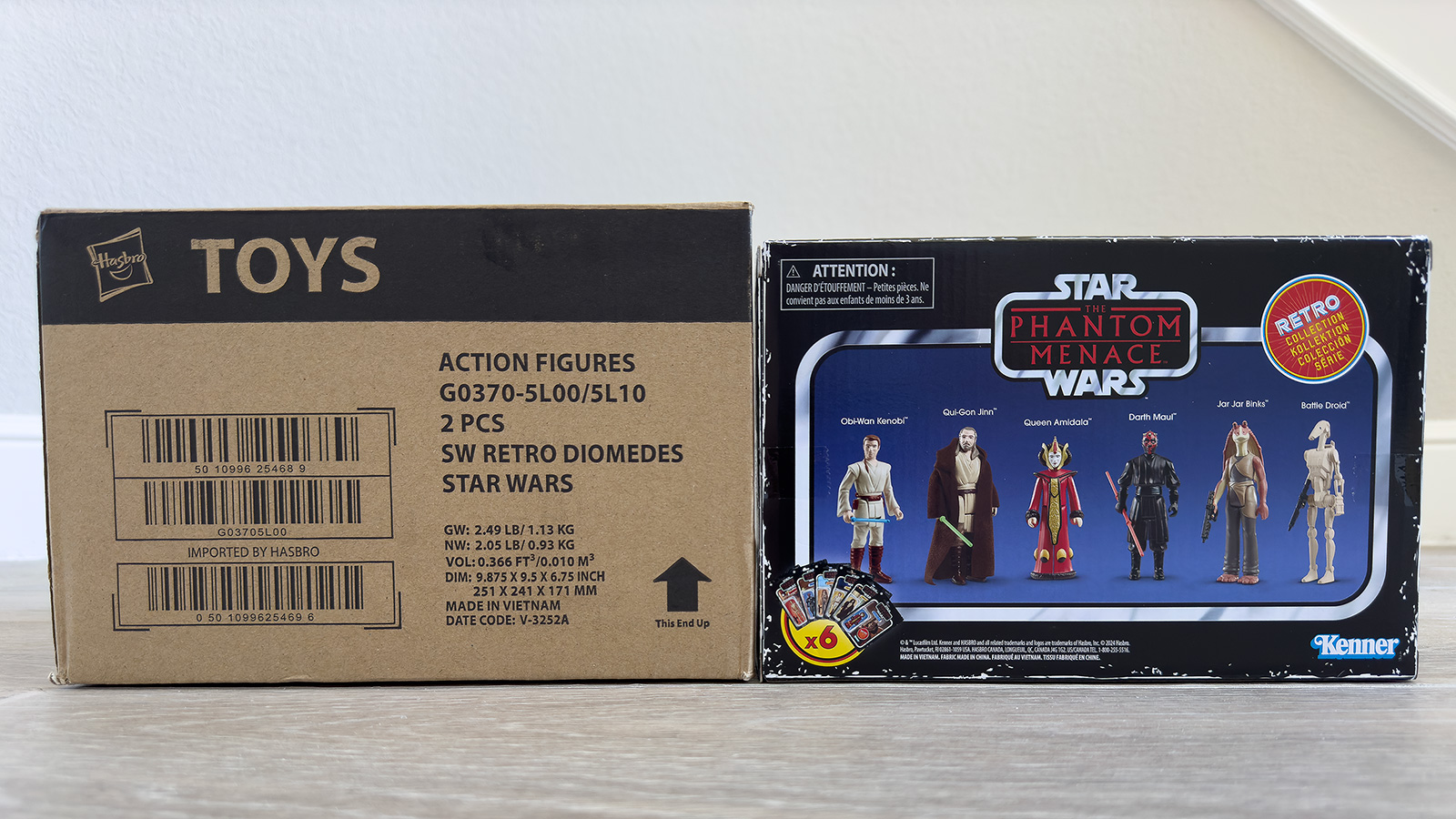 Target Acquired - Exclusive Retro Collection The Phantom Menace Set