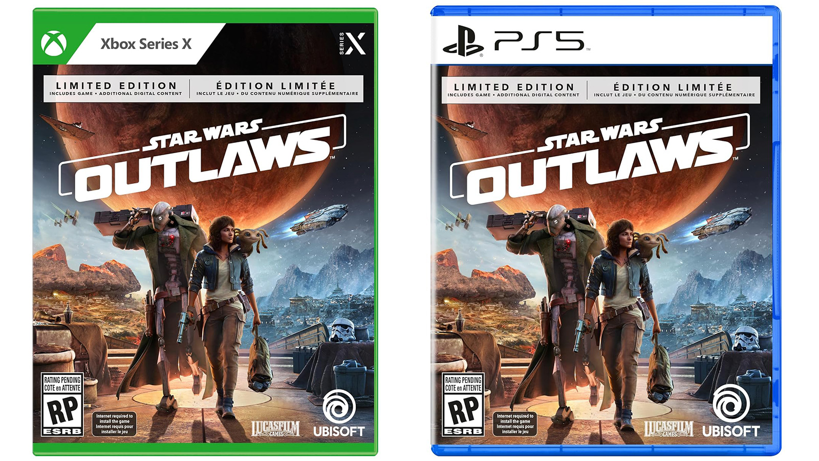 Available For Preorder At Amazon - Limited Edition Star Wars Outlaws Video Game