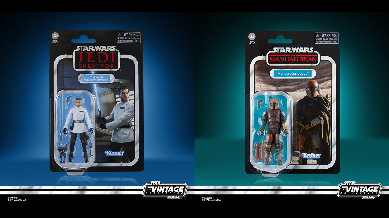 Press Release - Exclusive TVC 3.75-Inch Cal Kestis (Imperial Officer Disguise) & Mandalorian Judge