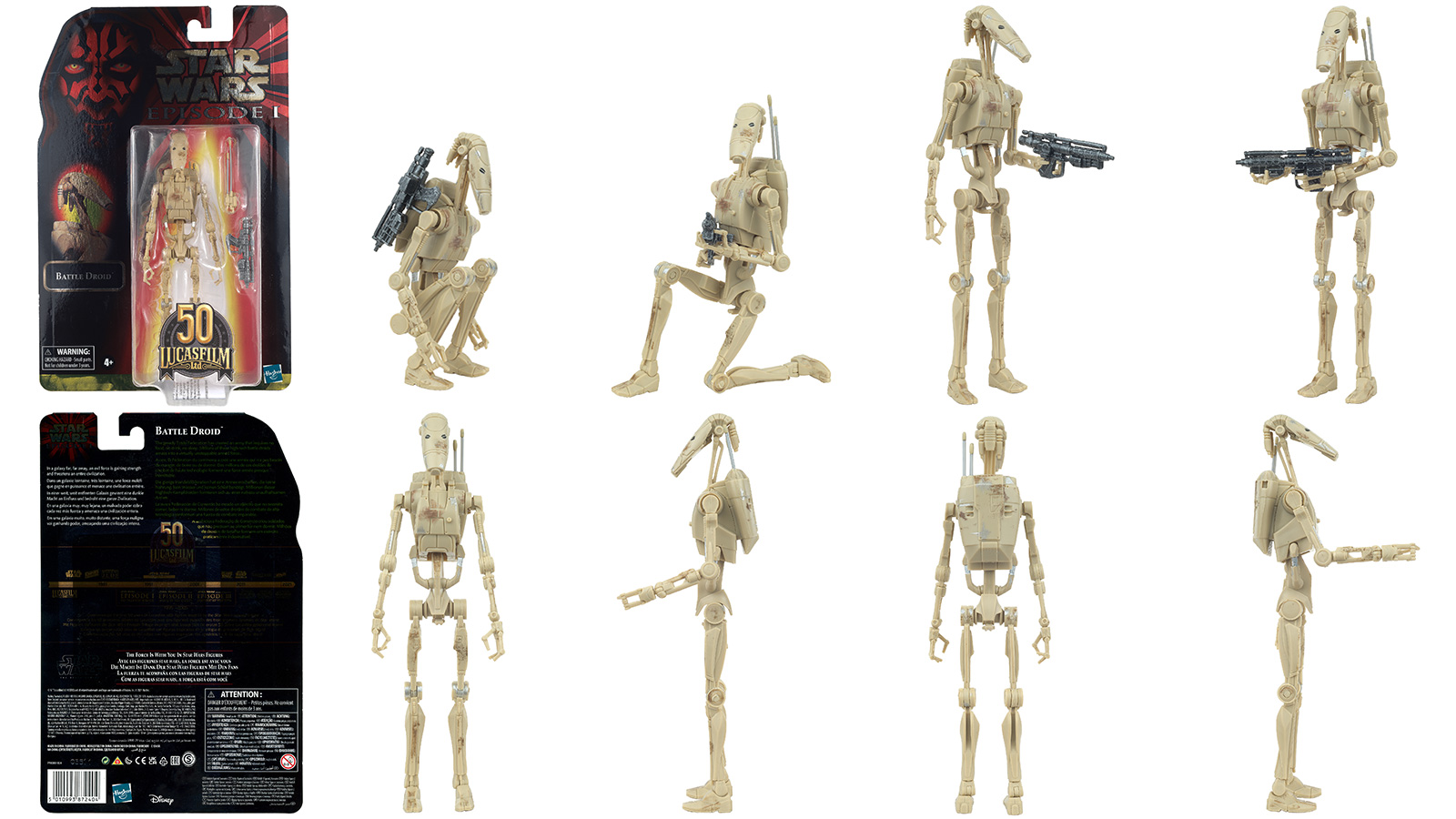 New Photos - Exclusive The Black Series 6-Inch Battle Droid