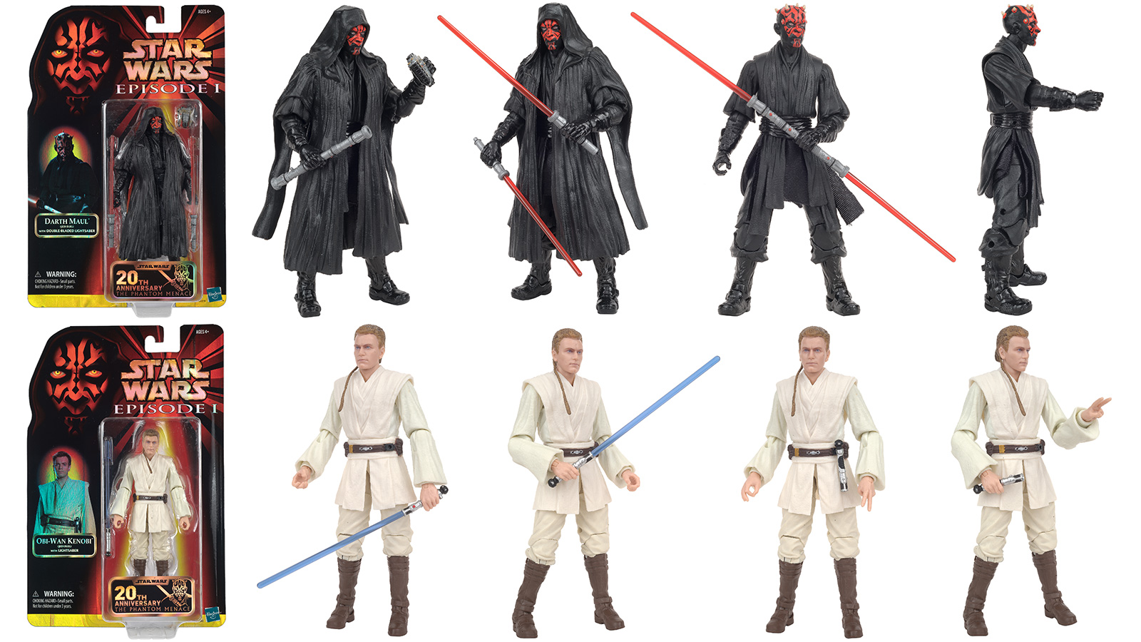 Photo Gallery Update - SWC Exclusive TBS 6-Inch Obi-Wan & Maul (Jedi Duel) Figures