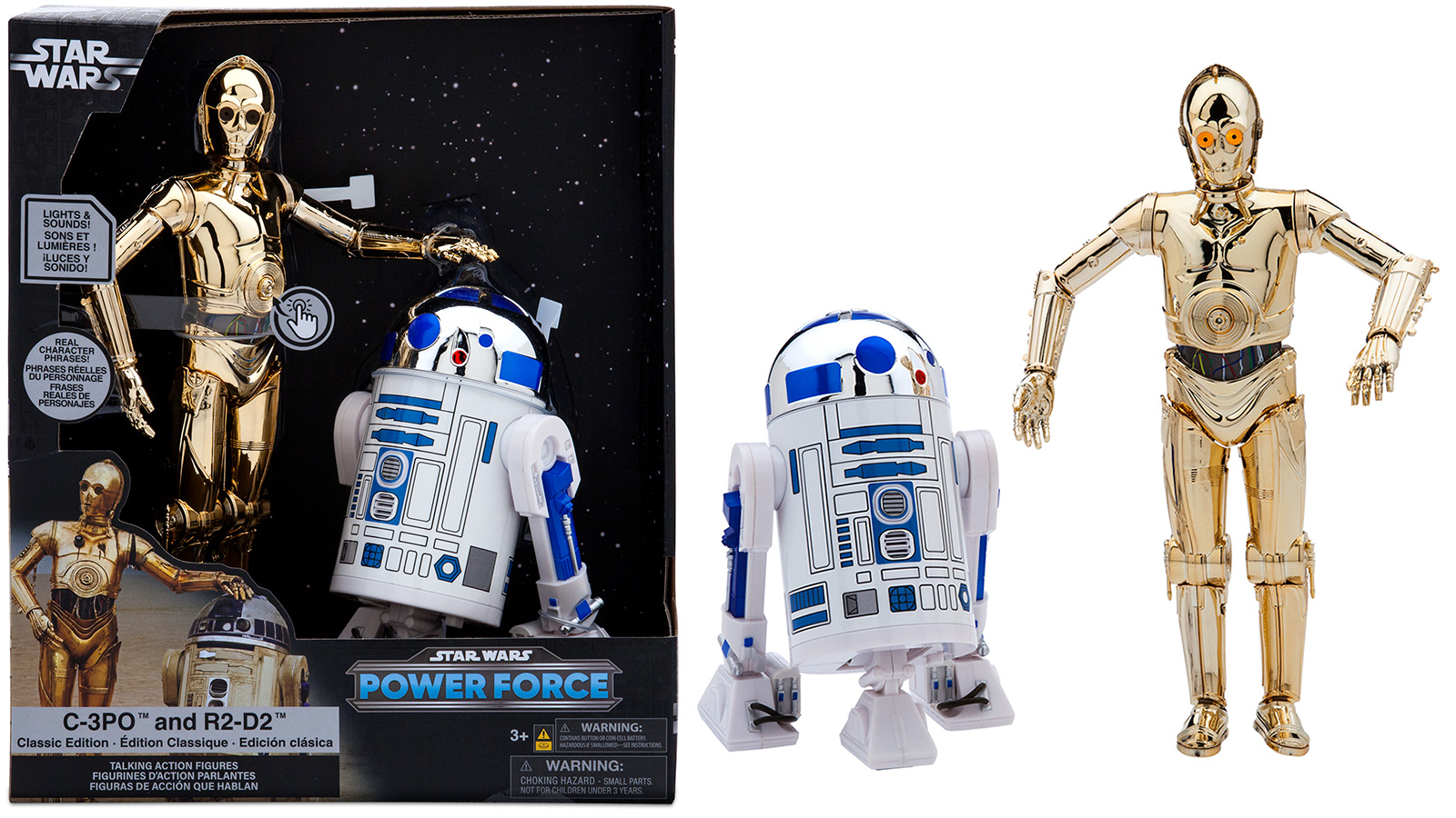 Disney Exclusive C-3PO and R2-D2 Talking Figure Set