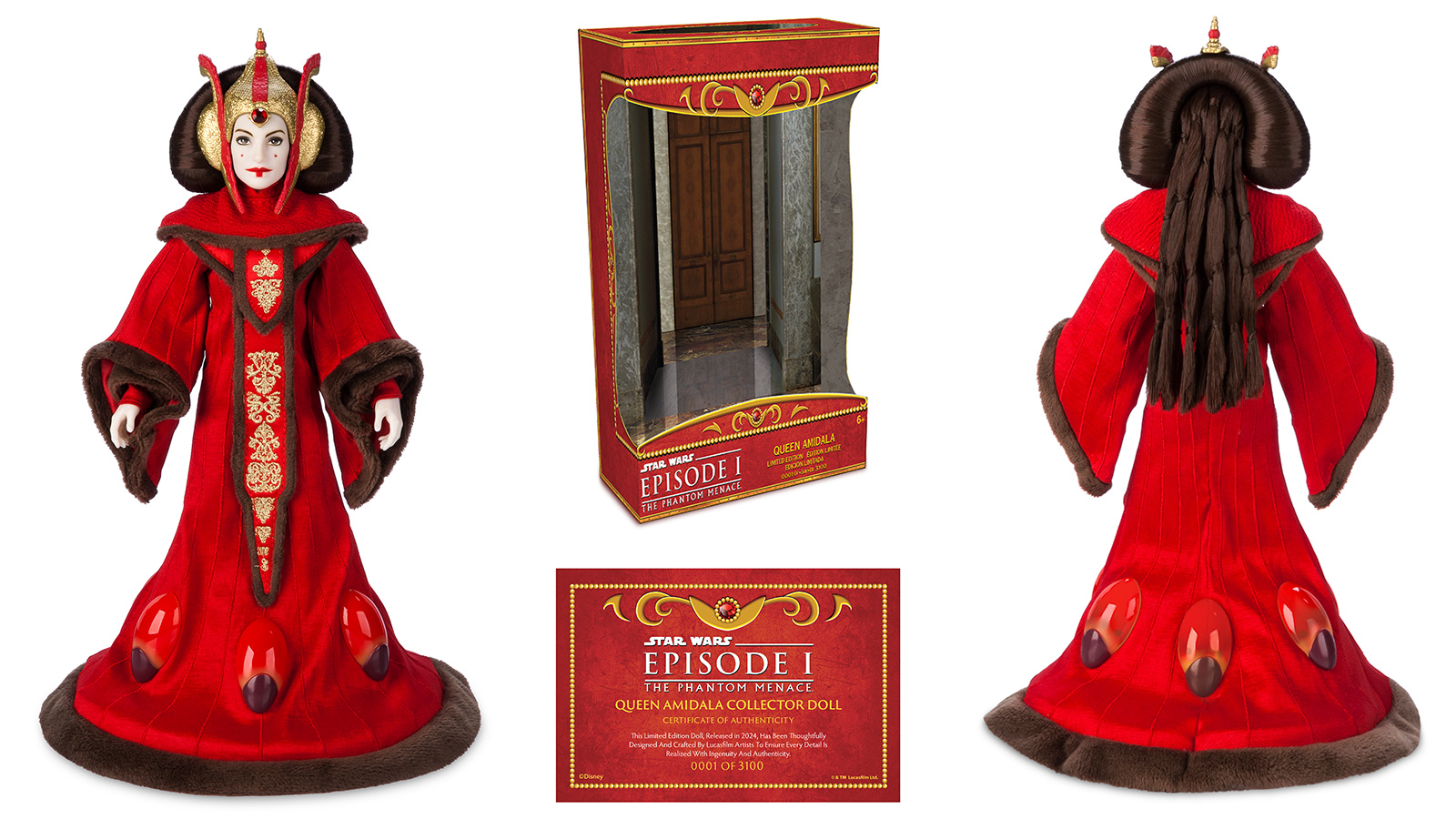 Disney Exclusive Queen Amidala Limited Edition Doll (3,100)
