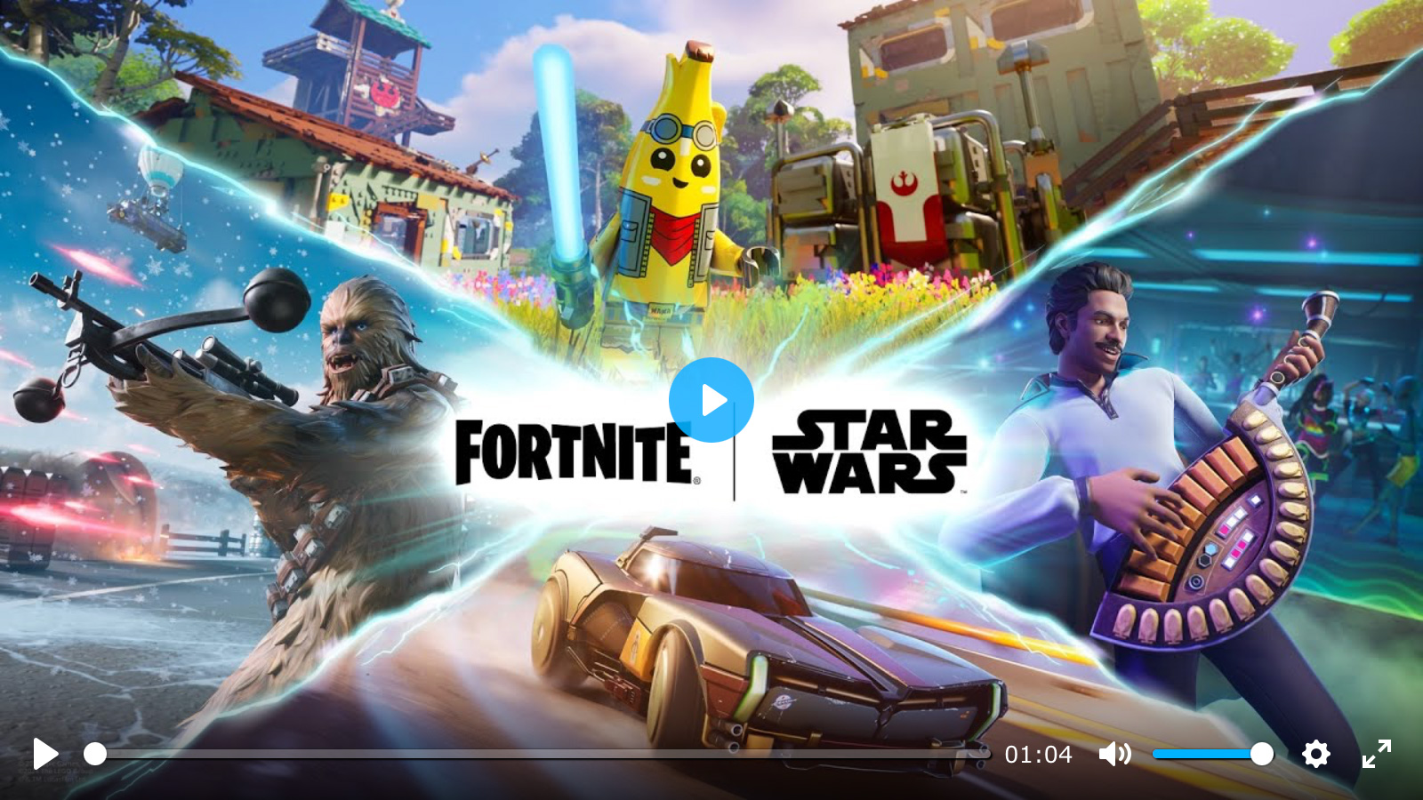 Gameplay Trailer - Star Wars Lands In The Fortnite Universe