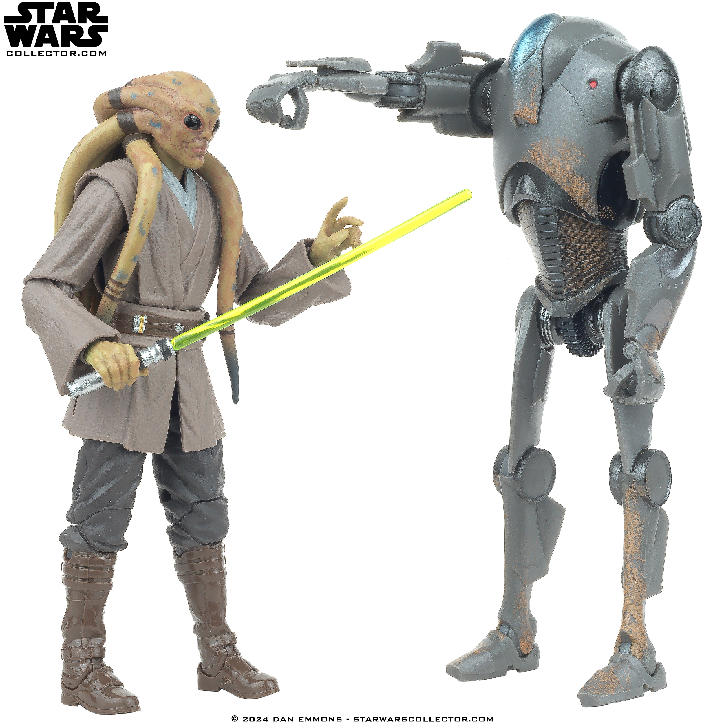 Would you Buy A The Black Series 6-Inch Kit Fisto & Super Battle Droid Set?