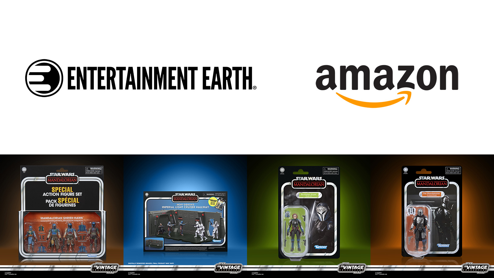 Preorder At Entertainment Earth & Amazon - New Exclusive And Main Line The Vintage Collection Products