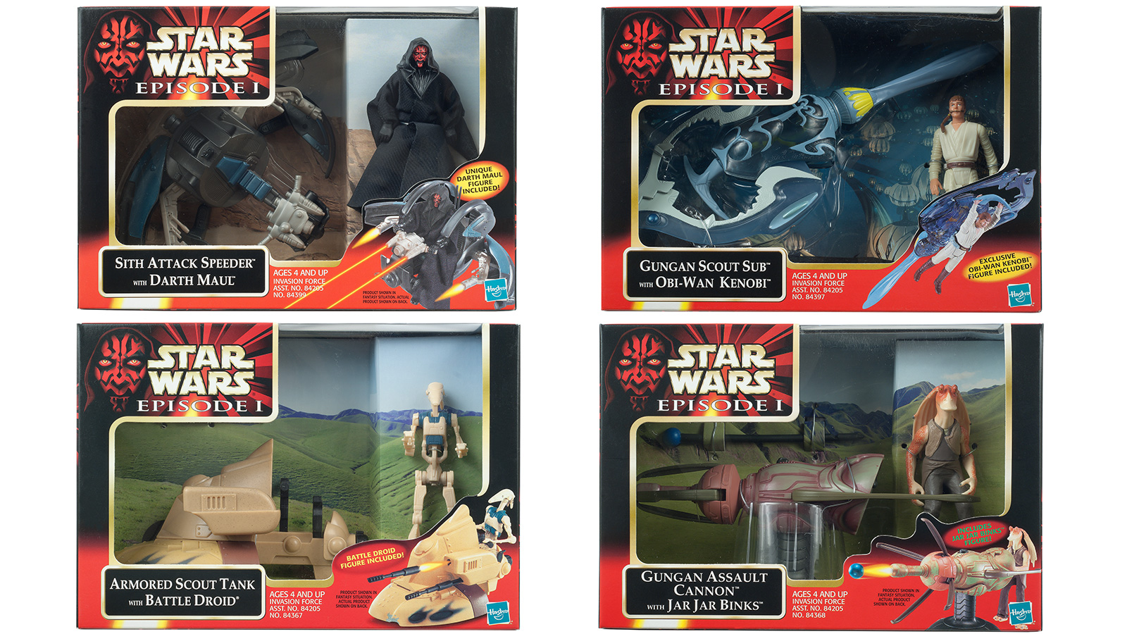 Remembering The Phantom Menace Invasion Force Vehicles & Weapons