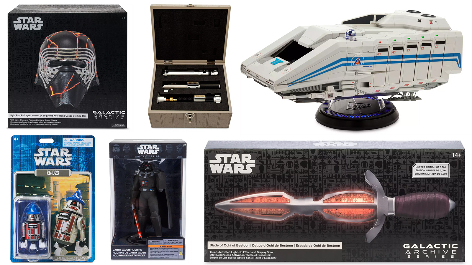 Listed At DisneyStore.com - 2024 Exclusive Star Wars D23 Products