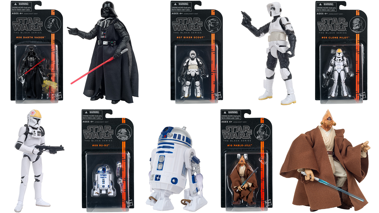 Photo Gallery Update - The Black Series 3.75-Inch (Orange Card) #06 - #10 Figures