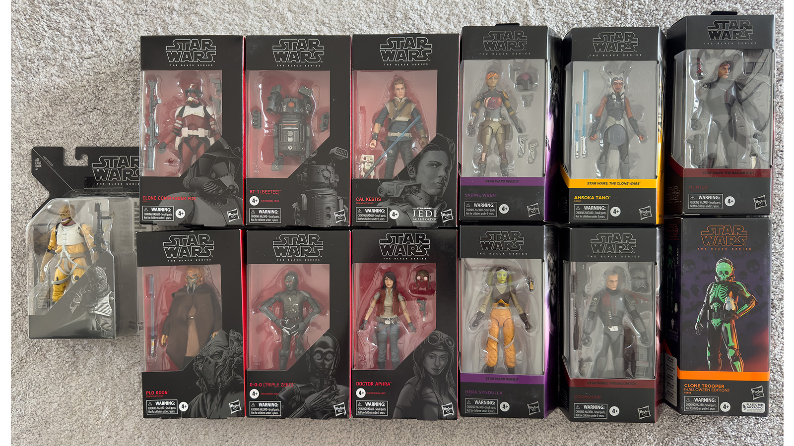 Attack Of The Black Series 6-Inch 2024 Reissues