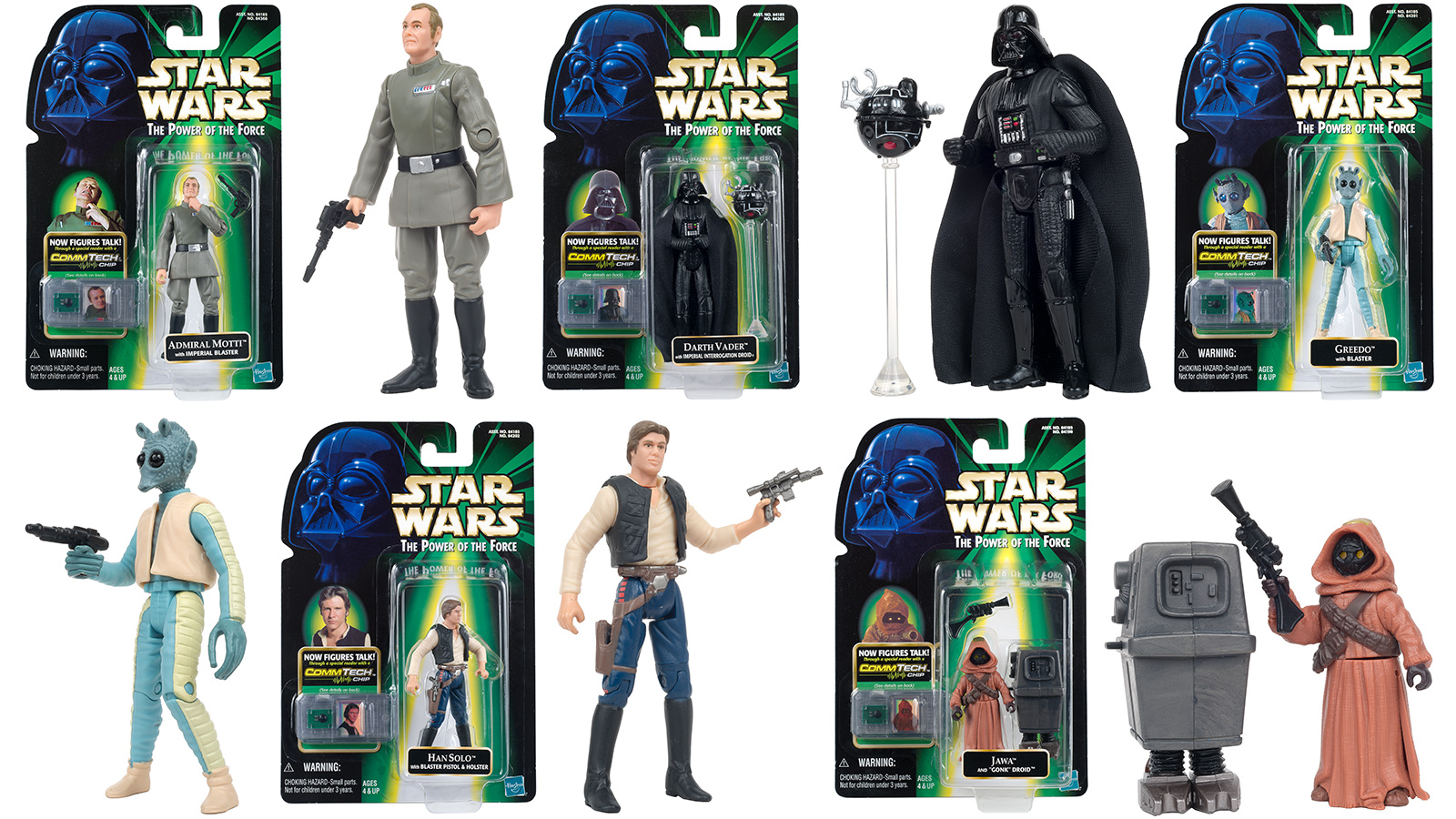 Photo Gallery Update - The Power Of The Force Commtech Figures (First 5)