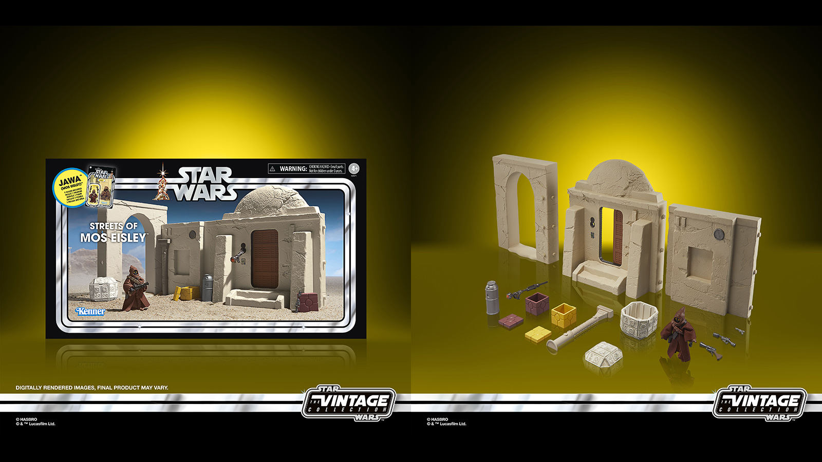 Press Release - Exclusive The Vintage Collection Streets Of Mos Eisley Playset