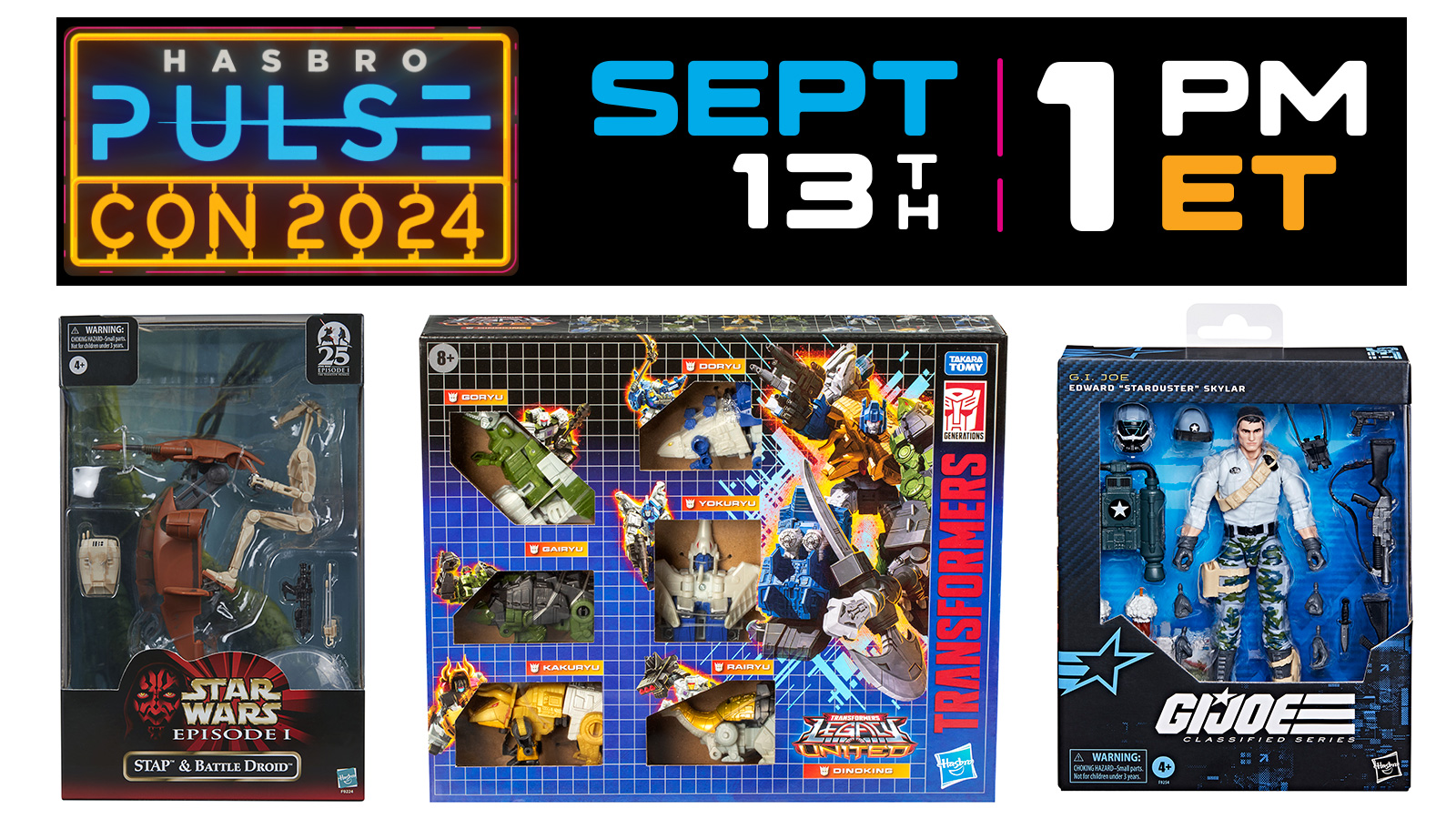 Press Release - 2024 Pulse Con Details - Exclusive Preorders Start 9/13 At 4 & 5 PM ET