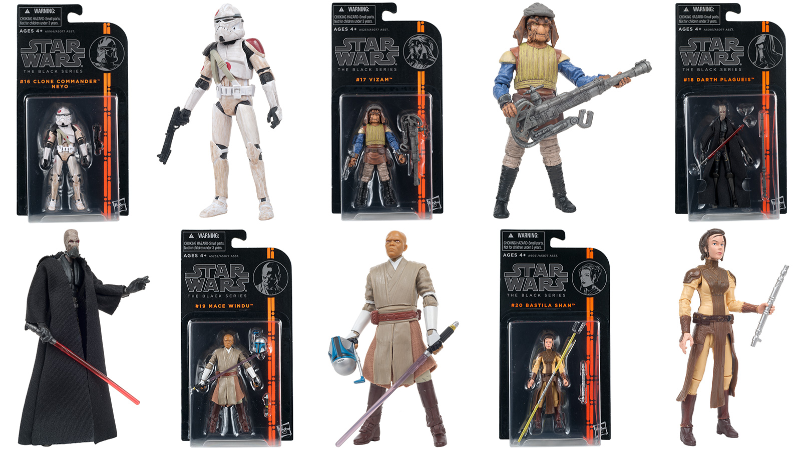 Photo Gallery Update - The Black Series 3.75-Inch (Orange Card) #16- #20 Figures