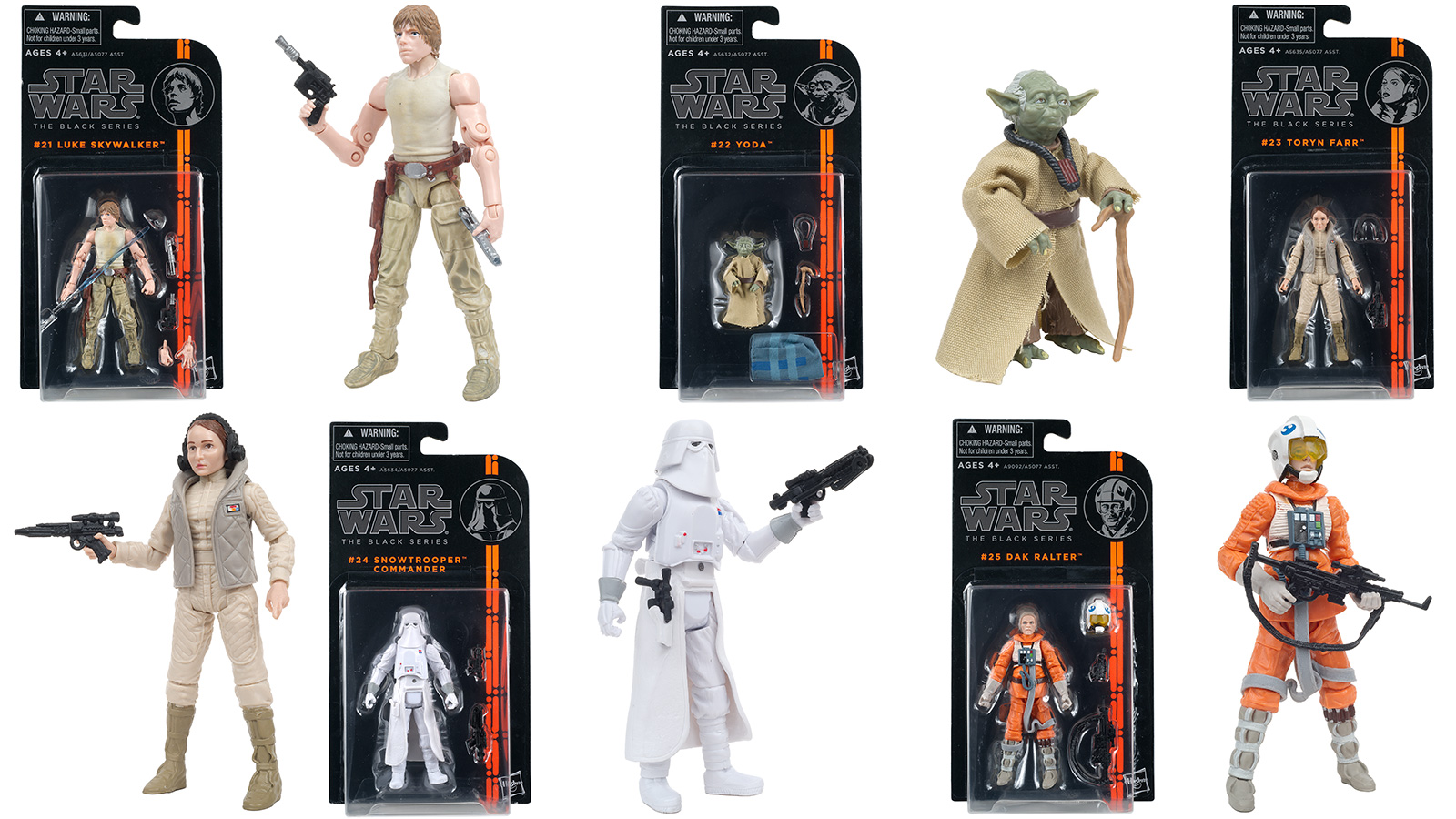 Photo Gallery Update - The Black Series 3.75-Inch (Orange Card) #21- #25 Figures