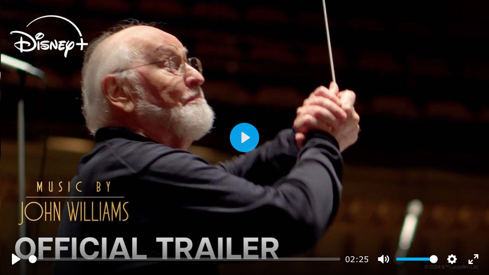 Official Trailer - New John Williams Documentary Coming To Disney+