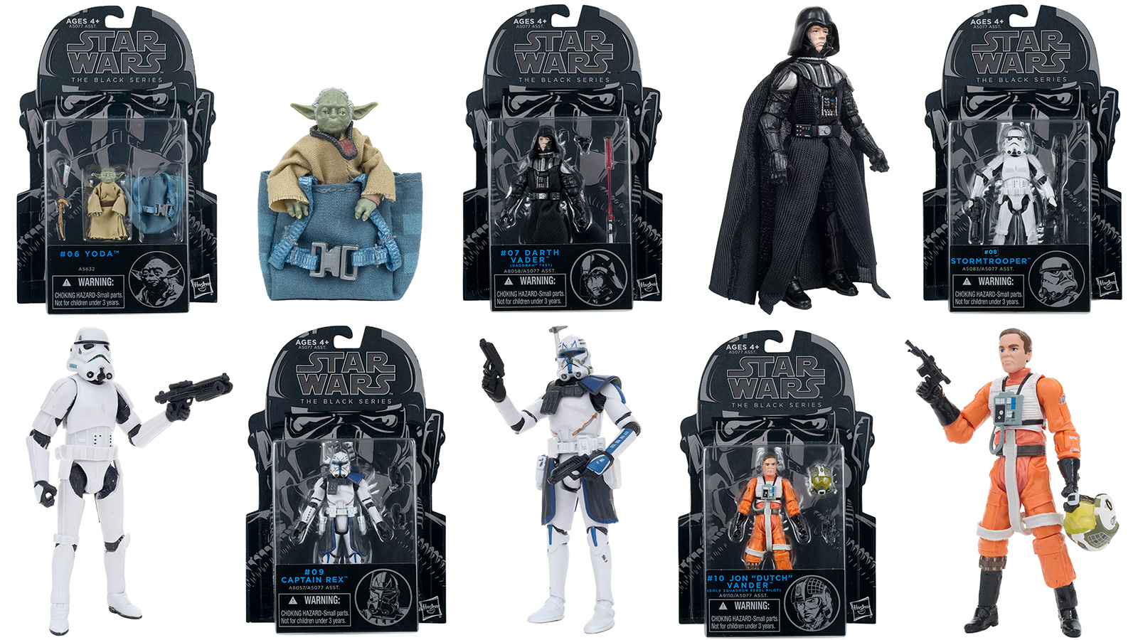 Photo Gallery Update - The Black Series 3.75-Inch (Blue Cards) #06 - #10 Figures