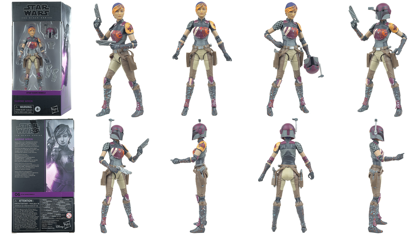 New Photos - 2020 / 2024 Exclusive The Black Series 6-Inch 06: Sabine Wren