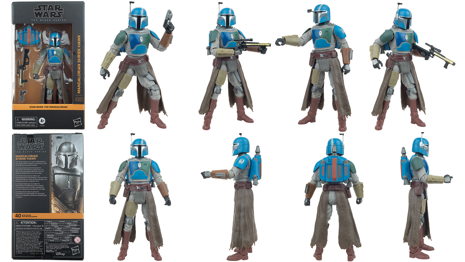 New Photos - Exclusive The Black Series 6-Inch 40 Mandalorian Shriek-Hawk