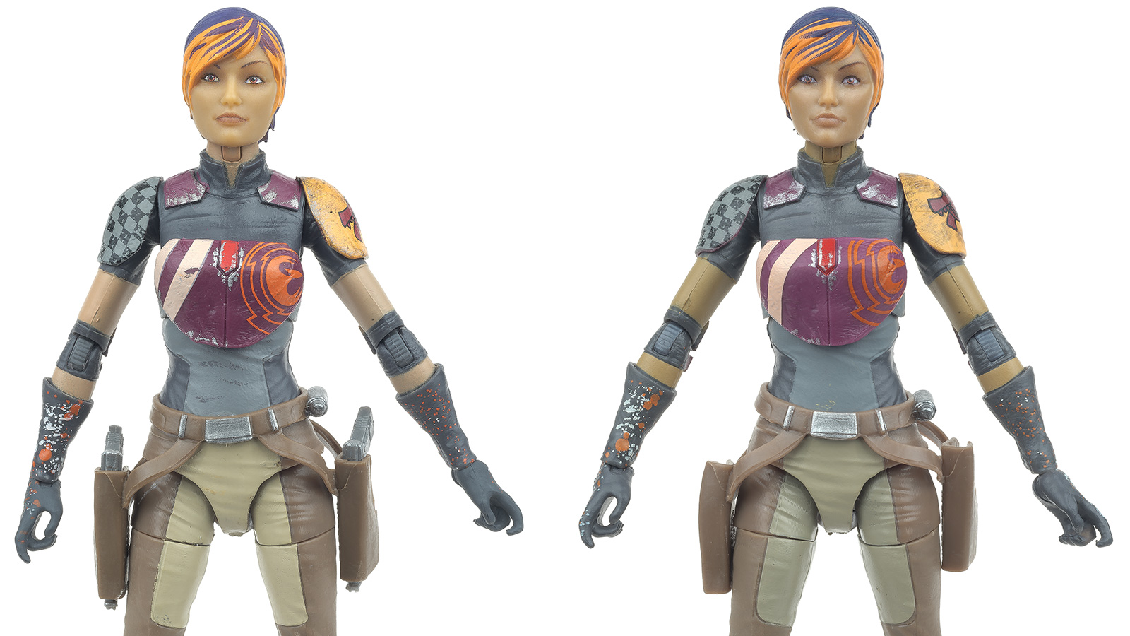 New Figure And Package Variants - 2020 / 2024 Reissued TBS 6-Inch Rebels 06 Sabine Wren