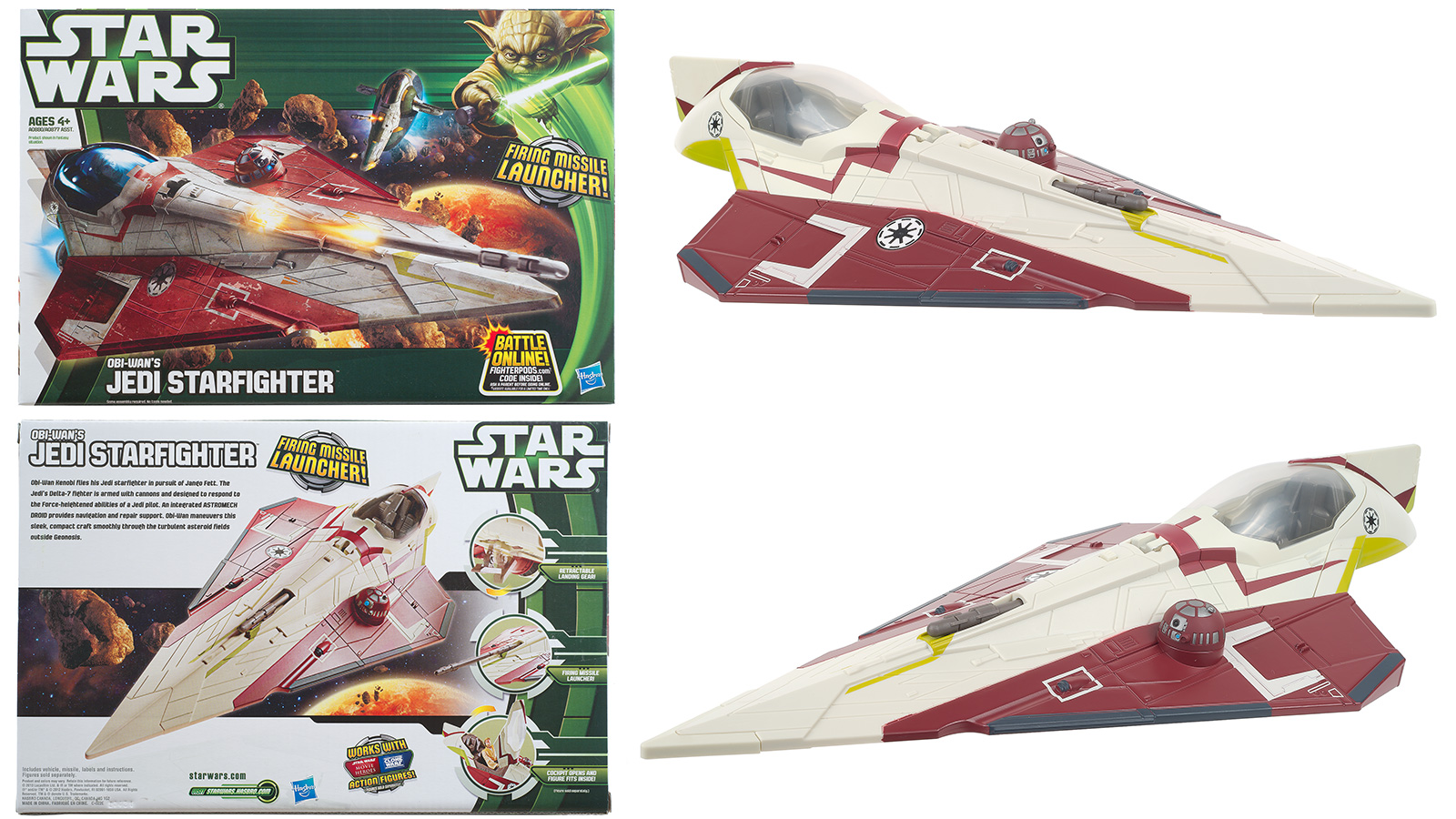 Photo Gallery Update - 2013 Movie Heroes (Green) Obi-Wan's Jedi Starfighter