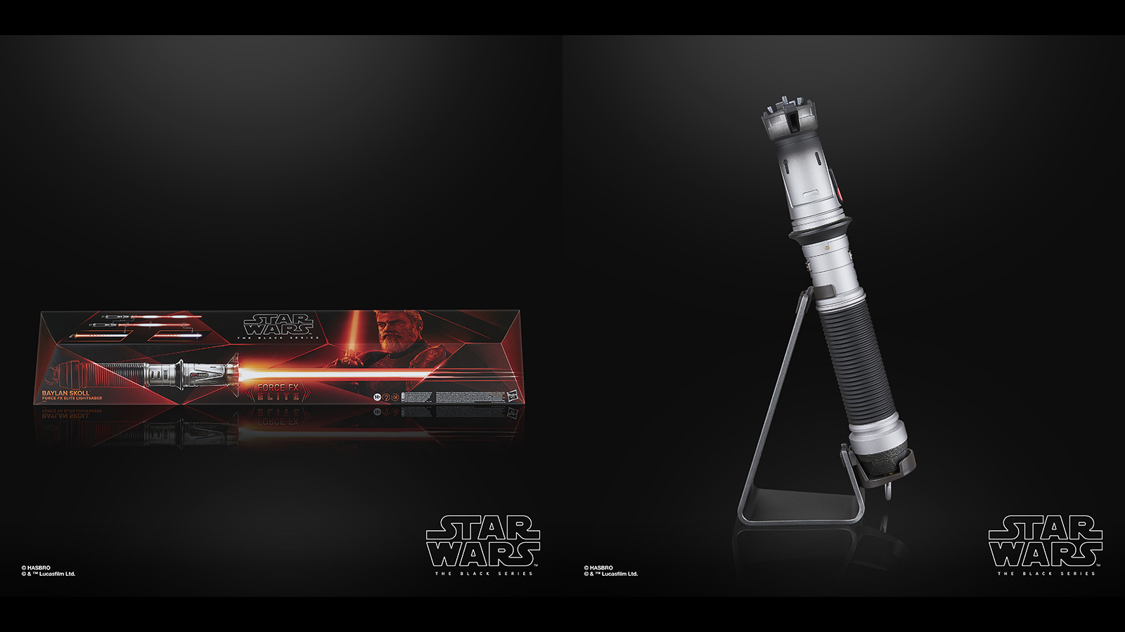 Press Release - Exclusive TBS Force FX Elite Baylon Skoll Lightsaber